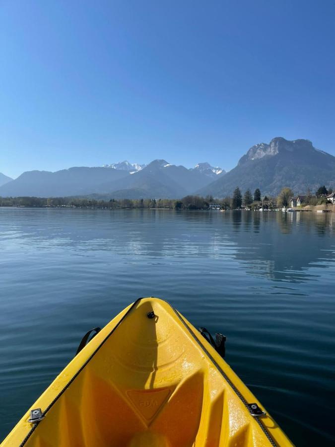 Chalet Annecy 200M Lac, Plage & Montagnes Exterior photo